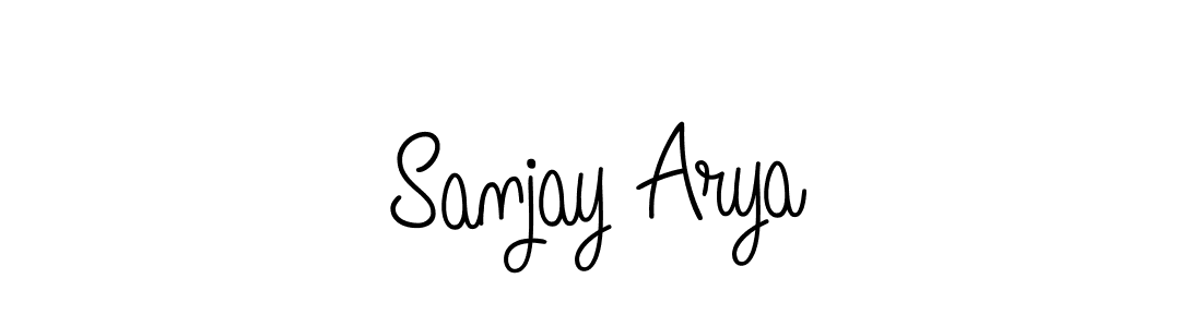 Once you've used our free online signature maker to create your best signature Angelique-Rose-font-FFP style, it's time to enjoy all of the benefits that Sanjay Arya name signing documents. Sanjay Arya signature style 5 images and pictures png