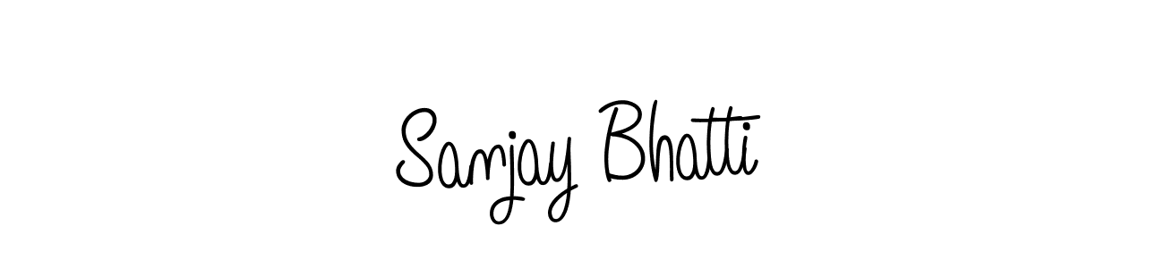 Angelique-Rose-font-FFP is a professional signature style that is perfect for those who want to add a touch of class to their signature. It is also a great choice for those who want to make their signature more unique. Get Sanjay Bhatti name to fancy signature for free. Sanjay Bhatti signature style 5 images and pictures png