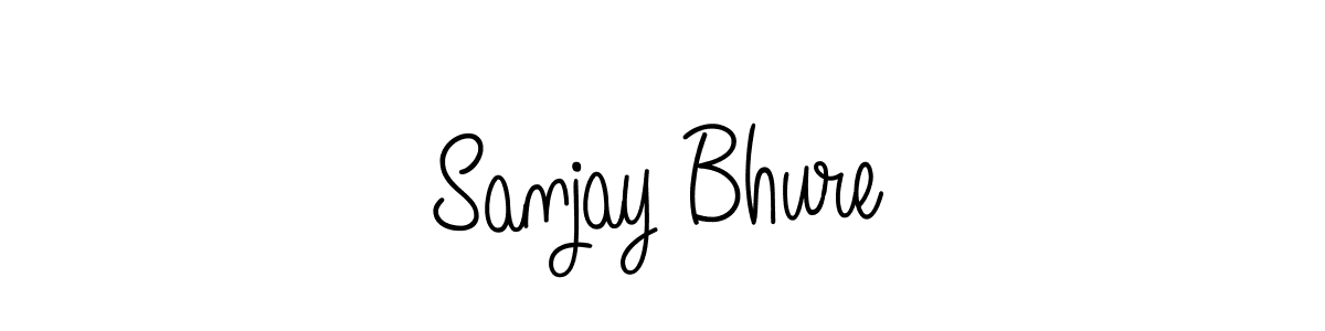 Create a beautiful signature design for name Sanjay Bhure. With this signature (Angelique-Rose-font-FFP) fonts, you can make a handwritten signature for free. Sanjay Bhure signature style 5 images and pictures png