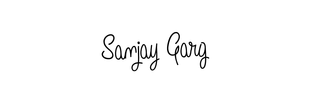 How to make Sanjay Garg name signature. Use Angelique-Rose-font-FFP style for creating short signs online. This is the latest handwritten sign. Sanjay Garg signature style 5 images and pictures png