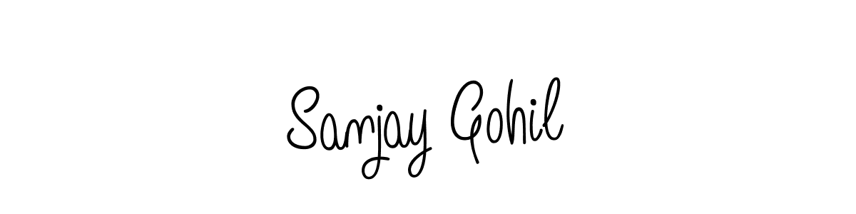 Also You can easily find your signature by using the search form. We will create Sanjay Gohil name handwritten signature images for you free of cost using Angelique-Rose-font-FFP sign style. Sanjay Gohil signature style 5 images and pictures png