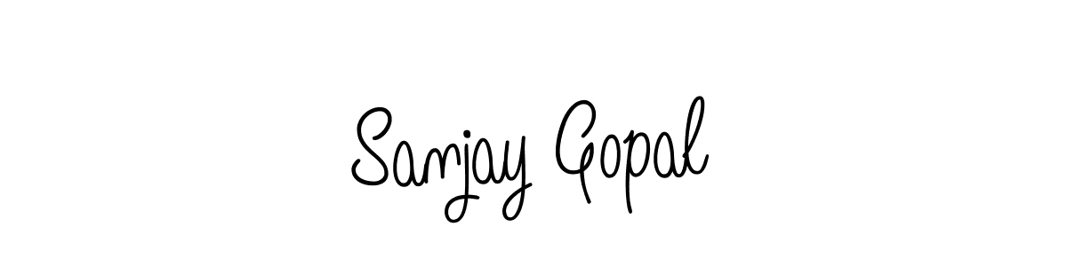 Once you've used our free online signature maker to create your best signature Angelique-Rose-font-FFP style, it's time to enjoy all of the benefits that Sanjay Gopal name signing documents. Sanjay Gopal signature style 5 images and pictures png