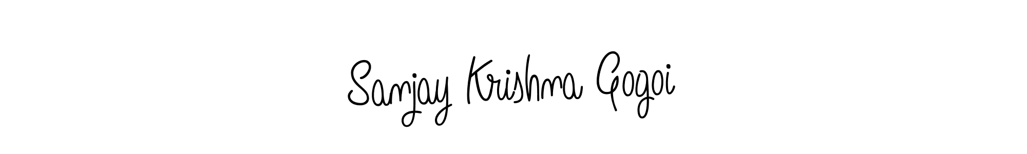 It looks lik you need a new signature style for name Sanjay Krishna Gogoi. Design unique handwritten (Angelique-Rose-font-FFP) signature with our free signature maker in just a few clicks. Sanjay Krishna Gogoi signature style 5 images and pictures png