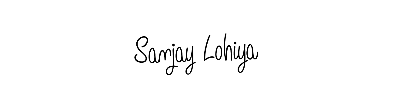 if you are searching for the best signature style for your name Sanjay Lohiya. so please give up your signature search. here we have designed multiple signature styles  using Angelique-Rose-font-FFP. Sanjay Lohiya signature style 5 images and pictures png