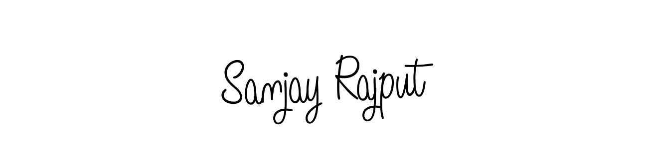 How to Draw Sanjay Rajput signature style? Angelique-Rose-font-FFP is a latest design signature styles for name Sanjay Rajput. Sanjay Rajput signature style 5 images and pictures png