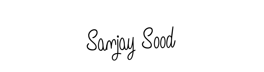 Create a beautiful signature design for name Sanjay Sood. With this signature (Angelique-Rose-font-FFP) fonts, you can make a handwritten signature for free. Sanjay Sood signature style 5 images and pictures png