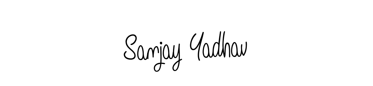 Best and Professional Signature Style for Sanjay Yadhav. Angelique-Rose-font-FFP Best Signature Style Collection. Sanjay Yadhav signature style 5 images and pictures png