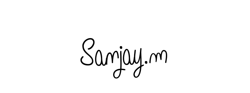 Best and Professional Signature Style for Sanjay.m. Angelique-Rose-font-FFP Best Signature Style Collection. Sanjay.m signature style 5 images and pictures png