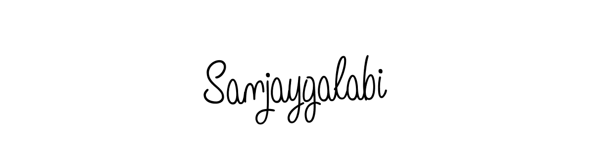 The best way (Angelique-Rose-font-FFP) to make a short signature is to pick only two or three words in your name. The name Sanjaygalabi include a total of six letters. For converting this name. Sanjaygalabi signature style 5 images and pictures png