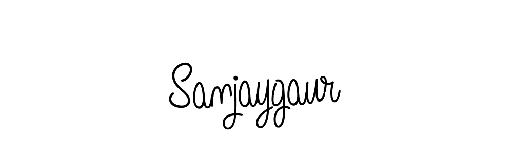 How to make Sanjaygaur signature? Angelique-Rose-font-FFP is a professional autograph style. Create handwritten signature for Sanjaygaur name. Sanjaygaur signature style 5 images and pictures png