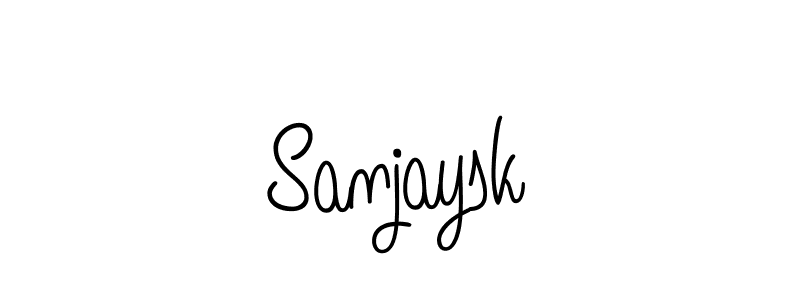 Similarly Angelique-Rose-font-FFP is the best handwritten signature design. Signature creator online .You can use it as an online autograph creator for name Sanjaysk. Sanjaysk signature style 5 images and pictures png