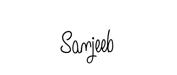 Once you've used our free online signature maker to create your best signature Angelique-Rose-font-FFP style, it's time to enjoy all of the benefits that Sanjeeb name signing documents. Sanjeeb signature style 5 images and pictures png