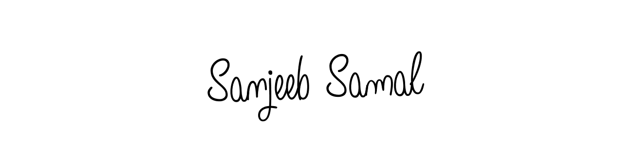 Angelique-Rose-font-FFP is a professional signature style that is perfect for those who want to add a touch of class to their signature. It is also a great choice for those who want to make their signature more unique. Get Sanjeeb Samal name to fancy signature for free. Sanjeeb Samal signature style 5 images and pictures png