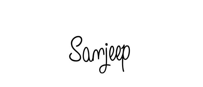 Best and Professional Signature Style for Sanjeep. Angelique-Rose-font-FFP Best Signature Style Collection. Sanjeep signature style 5 images and pictures png
