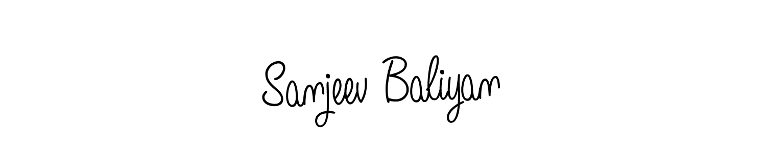 It looks lik you need a new signature style for name Sanjeev Baliyan. Design unique handwritten (Angelique-Rose-font-FFP) signature with our free signature maker in just a few clicks. Sanjeev Baliyan signature style 5 images and pictures png