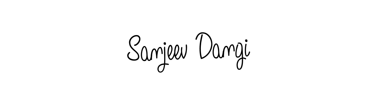 if you are searching for the best signature style for your name Sanjeev Dangi. so please give up your signature search. here we have designed multiple signature styles  using Angelique-Rose-font-FFP. Sanjeev Dangi signature style 5 images and pictures png