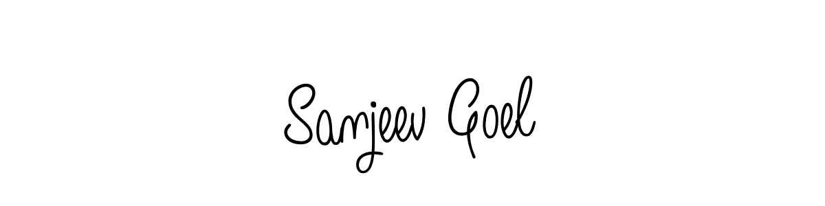 Make a beautiful signature design for name Sanjeev Goel. Use this online signature maker to create a handwritten signature for free. Sanjeev Goel signature style 5 images and pictures png