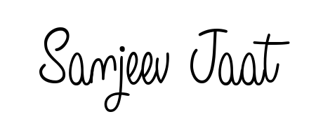 The best way (Angelique-Rose-font-FFP) to make a short signature is to pick only two or three words in your name. For converting this name Sanjeev Jaat. Sanjeev Jaat signature style 5 images and pictures png
