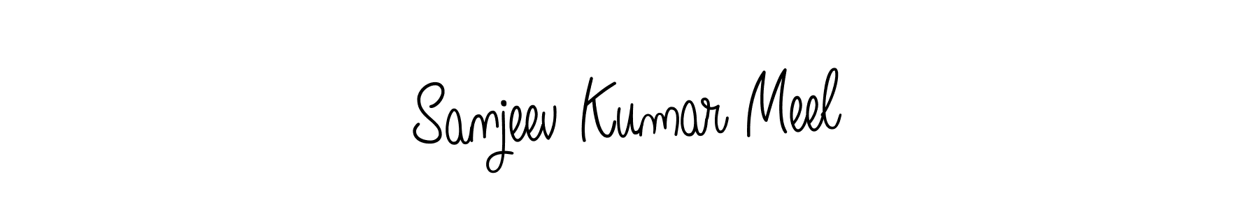 How to Draw Sanjeev Kumar Meel signature style? Angelique-Rose-font-FFP is a latest design signature styles for name Sanjeev Kumar Meel. Sanjeev Kumar Meel signature style 5 images and pictures png