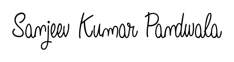 Turn your name Sanjeev Kumar Pandwala into a signature brand with Angelique-Rose-font-FFP styling. Download in standard PNG or transparent format anytime. Sanjeev Kumar Pandwala signature style 5 images and pictures png