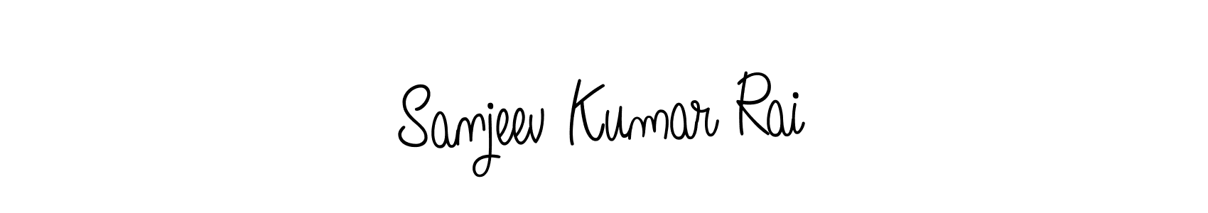 Design your own signature with our free online signature maker. With this signature software, you can create a handwritten (Angelique-Rose-font-FFP) signature for name Sanjeev Kumar Rai. Sanjeev Kumar Rai signature style 5 images and pictures png