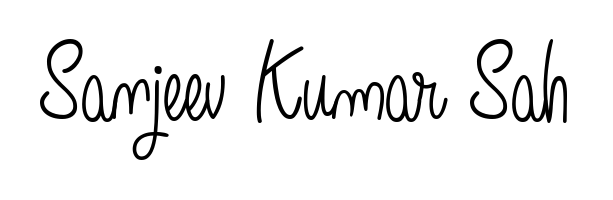 Turn your name Sanjeev Kumar Sah into a signature brand with Angelique-Rose-font-FFP styling. Download in standard PNG or transparent format anytime. Sanjeev Kumar Sah signature style 5 images and pictures png