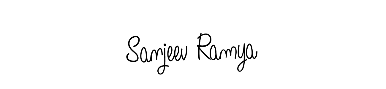 Similarly Angelique-Rose-font-FFP is the best handwritten signature design. Signature creator online .You can use it as an online autograph creator for name Sanjeev Ramya. Sanjeev Ramya signature style 5 images and pictures png