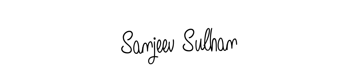 if you are searching for the best signature style for your name Sanjeev Sulhan. so please give up your signature search. here we have designed multiple signature styles  using Angelique-Rose-font-FFP. Sanjeev Sulhan signature style 5 images and pictures png
