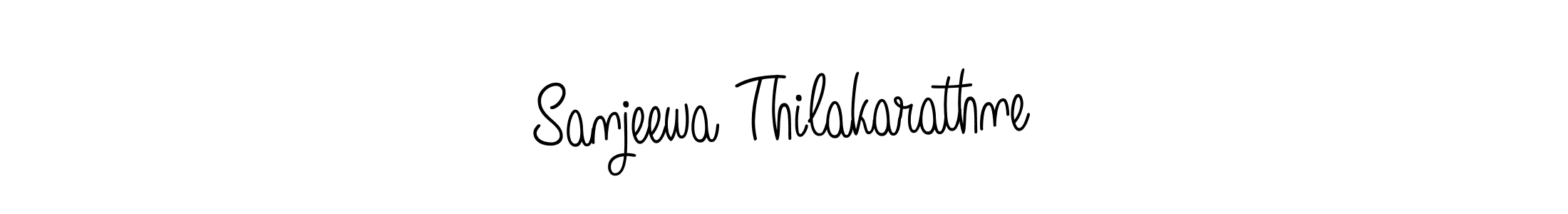 Make a beautiful signature design for name Sanjeewa Thilakarathne. With this signature (Angelique-Rose-font-FFP) style, you can create a handwritten signature for free. Sanjeewa Thilakarathne signature style 5 images and pictures png