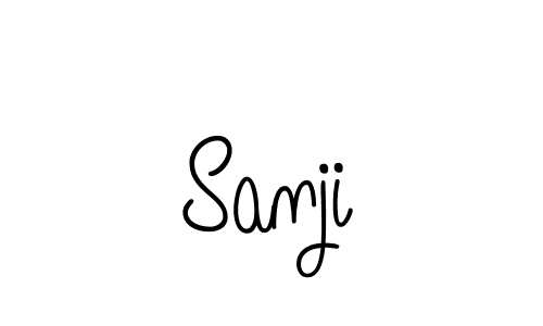 Sanji stylish signature style. Best Handwritten Sign (Angelique-Rose-font-FFP) for my name. Handwritten Signature Collection Ideas for my name Sanji. Sanji signature style 5 images and pictures png