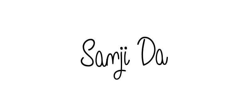 How to make Sanji Da signature? Angelique-Rose-font-FFP is a professional autograph style. Create handwritten signature for Sanji Da name. Sanji Da signature style 5 images and pictures png