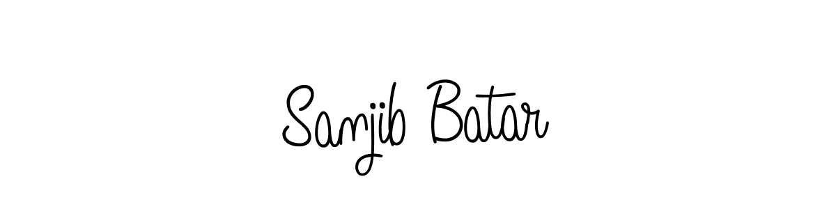 Check out images of Autograph of Sanjib Batar name. Actor Sanjib Batar Signature Style. Angelique-Rose-font-FFP is a professional sign style online. Sanjib Batar signature style 5 images and pictures png