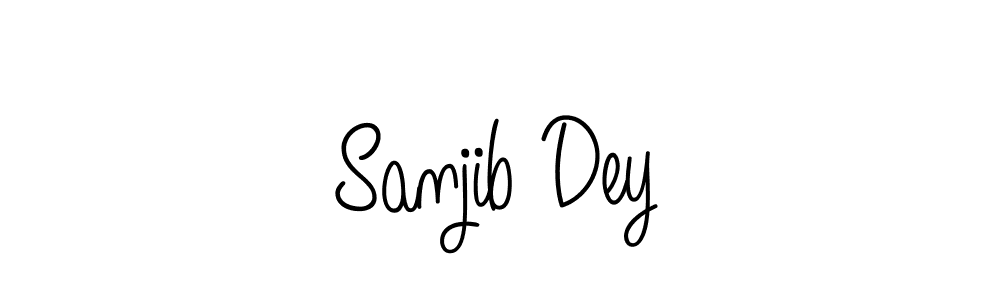 Once you've used our free online signature maker to create your best signature Angelique-Rose-font-FFP style, it's time to enjoy all of the benefits that Sanjib Dey name signing documents. Sanjib Dey signature style 5 images and pictures png