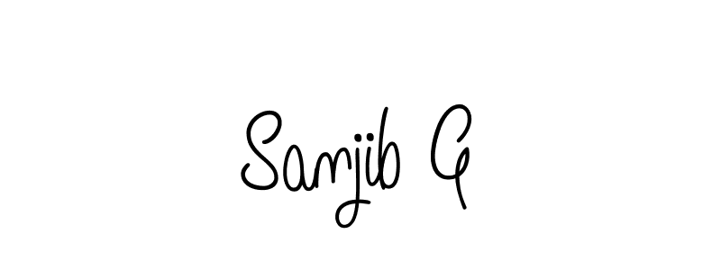 Also You can easily find your signature by using the search form. We will create Sanjib G name handwritten signature images for you free of cost using Angelique-Rose-font-FFP sign style. Sanjib G signature style 5 images and pictures png