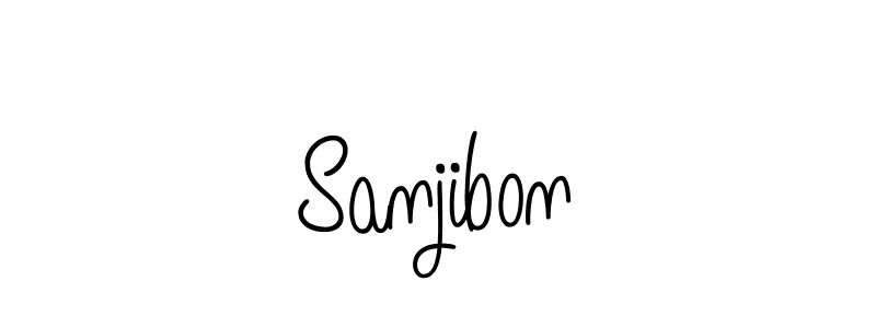 Also You can easily find your signature by using the search form. We will create Sanjibon name handwritten signature images for you free of cost using Angelique-Rose-font-FFP sign style. Sanjibon signature style 5 images and pictures png