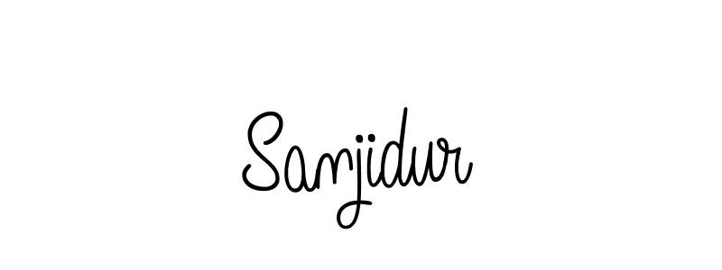 Once you've used our free online signature maker to create your best signature Angelique-Rose-font-FFP style, it's time to enjoy all of the benefits that Sanjidur name signing documents. Sanjidur signature style 5 images and pictures png