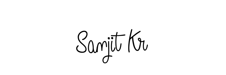 Make a short Sanjit Kr signature style. Manage your documents anywhere anytime using Angelique-Rose-font-FFP. Create and add eSignatures, submit forms, share and send files easily. Sanjit Kr signature style 5 images and pictures png
