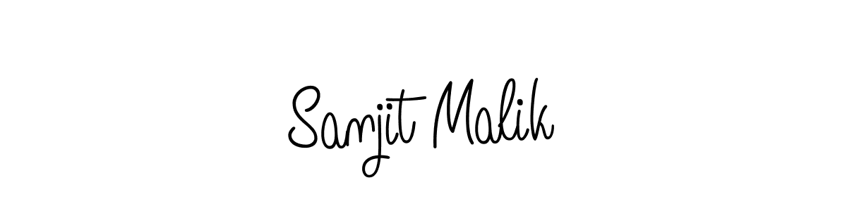 Make a short Sanjit Malik signature style. Manage your documents anywhere anytime using Angelique-Rose-font-FFP. Create and add eSignatures, submit forms, share and send files easily. Sanjit Malik signature style 5 images and pictures png