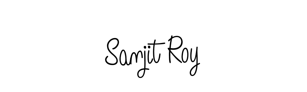 Sanjit Roy stylish signature style. Best Handwritten Sign (Angelique-Rose-font-FFP) for my name. Handwritten Signature Collection Ideas for my name Sanjit Roy. Sanjit Roy signature style 5 images and pictures png