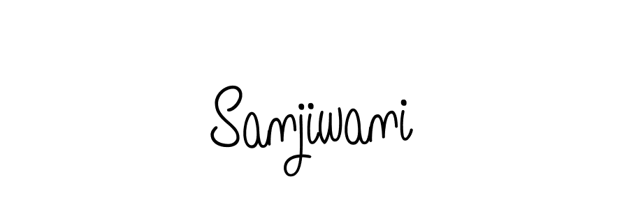 The best way (Angelique-Rose-font-FFP) to make a short signature is to pick only two or three words in your name. The name Sanjiwani include a total of six letters. For converting this name. Sanjiwani signature style 5 images and pictures png