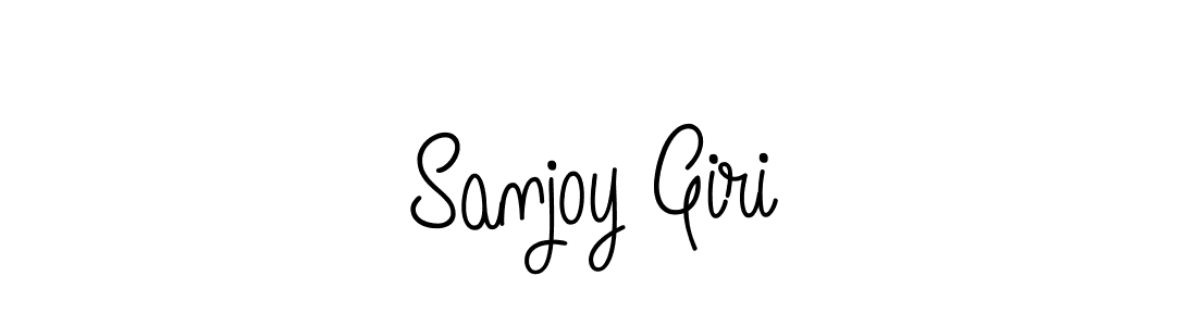 Create a beautiful signature design for name Sanjoy Giri. With this signature (Angelique-Rose-font-FFP) fonts, you can make a handwritten signature for free. Sanjoy Giri signature style 5 images and pictures png