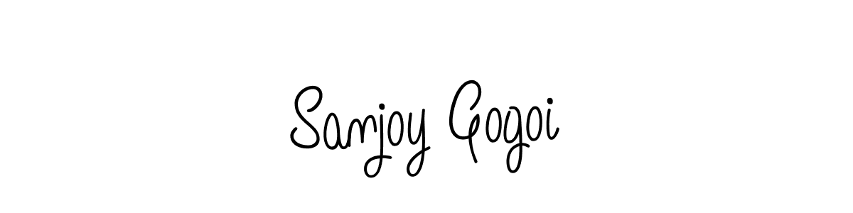 Make a beautiful signature design for name Sanjoy Gogoi. Use this online signature maker to create a handwritten signature for free. Sanjoy Gogoi signature style 5 images and pictures png