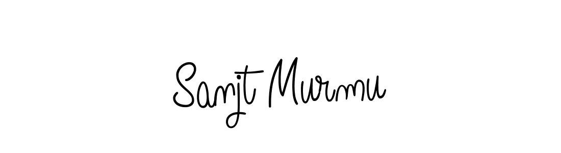 Best and Professional Signature Style for Sanjt Murmu. Angelique-Rose-font-FFP Best Signature Style Collection. Sanjt Murmu signature style 5 images and pictures png