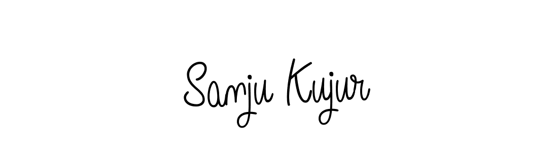 Sanju Kujur stylish signature style. Best Handwritten Sign (Angelique-Rose-font-FFP) for my name. Handwritten Signature Collection Ideas for my name Sanju Kujur. Sanju Kujur signature style 5 images and pictures png