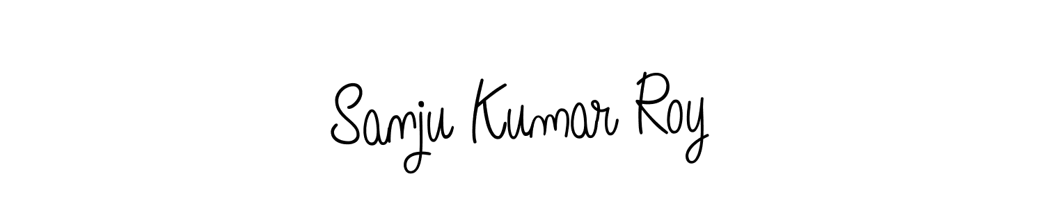 Make a short Sanju Kumar Roy signature style. Manage your documents anywhere anytime using Angelique-Rose-font-FFP. Create and add eSignatures, submit forms, share and send files easily. Sanju Kumar Roy signature style 5 images and pictures png