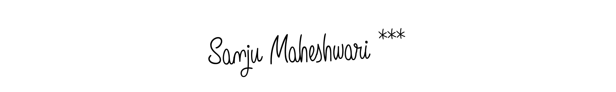 It looks lik you need a new signature style for name Sanju Maheshwari ***. Design unique handwritten (Angelique-Rose-font-FFP) signature with our free signature maker in just a few clicks. Sanju Maheshwari *** signature style 5 images and pictures png