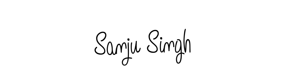 Check out images of Autograph of Sanju Singh name. Actor Sanju Singh Signature Style. Angelique-Rose-font-FFP is a professional sign style online. Sanju Singh signature style 5 images and pictures png