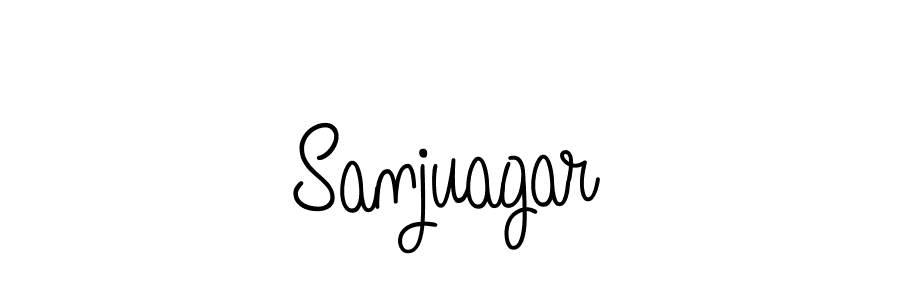 How to Draw Sanjuagar signature style? Angelique-Rose-font-FFP is a latest design signature styles for name Sanjuagar. Sanjuagar signature style 5 images and pictures png