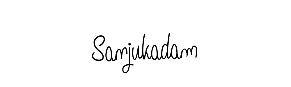 Create a beautiful signature design for name Sanjukadam. With this signature (Angelique-Rose-font-FFP) fonts, you can make a handwritten signature for free. Sanjukadam signature style 5 images and pictures png