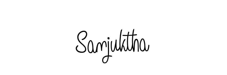 Angelique-Rose-font-FFP is a professional signature style that is perfect for those who want to add a touch of class to their signature. It is also a great choice for those who want to make their signature more unique. Get Sanjuktha name to fancy signature for free. Sanjuktha signature style 5 images and pictures png